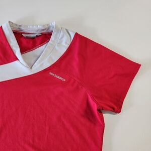 New Balance Red and White Athletic Shirt